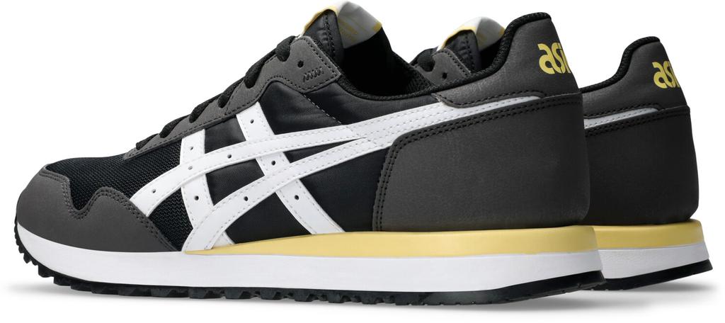 Кроссовки Asics Tiger Runner II из искусственной кожи черного цвета