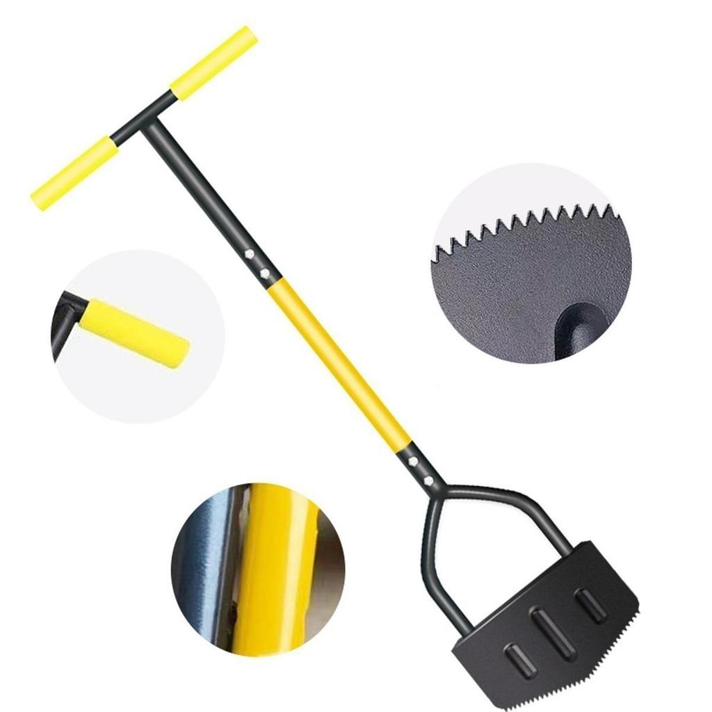 Lawn Edger Landscaping Edging Tool Sturdy for Garden Beds Wide Foot Platform Manual Edger Manual Lawn Edger with Serration