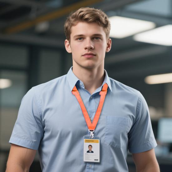 2Pcs Plain Fabric Pen Lanyards with Pen Glasses Holder Anti-Loss Student ID Badge Lanyard Practical Work Lanyard for Doctors Nurses Teachers