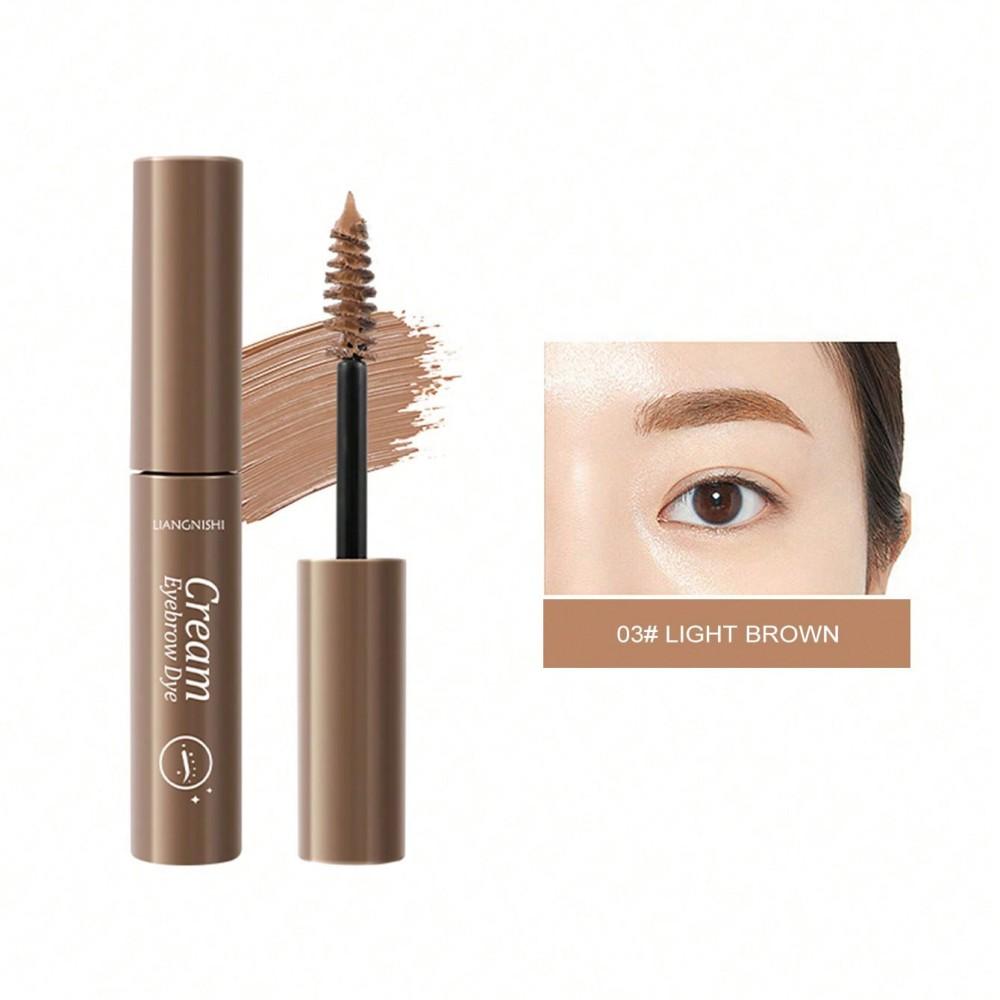 3 Kleuren Langhoudende Waterdichte Wenkbrauw Mascara Crème Wenkbrauwschaduw Make-up Schoonheids Cosmetische Tools met Borstel Verf Wenkbrauwgel