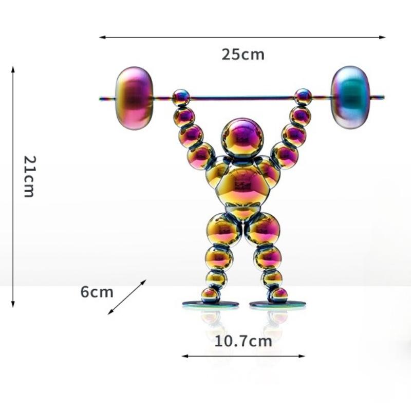 Modern Figurines Creative Desk Accessories Miniature Art Sculptures for Office Original and Funny Ornaments for Living Rooms