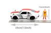 One Punch Man Goods 7cm Saitama Figure Scale 1974 Mazda Diecast Car JadaToys & 1/24 RX-3 [Item]