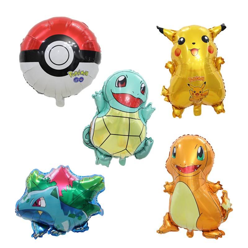 Pokemon Age Set Pikachu Balloons Banner More For Your Kid's Birthday Party Decoration