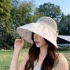 Empty Top Versatile Sun Protection Hat For Women, Summer Uv Protection Large Brim Sunshade Hat, Hollow Outdoor Sun Hat