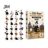 Surprise Collection Sets Halloween Horror Ducks Advent Calendar 2026, 24-Day Spooky Countdown with 24 Tabletop Figures Unique Collectible Duck