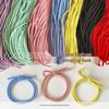 Korean High Elasticity Ribbed Rubber Hair Ties - Handmade DIY Hair Accessories