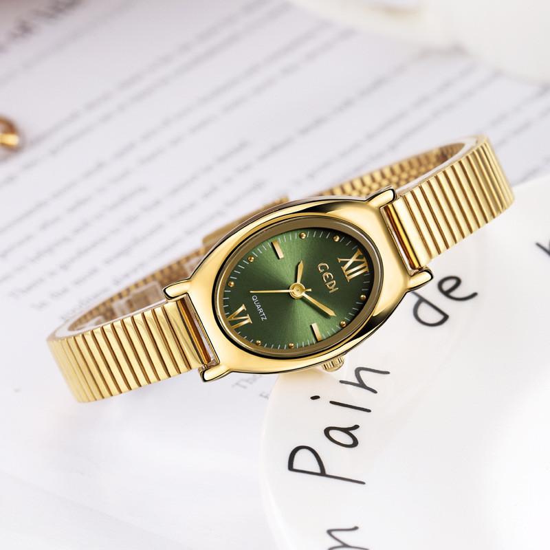 Gudi Vintage Female Watch With Quartz Movement And Waterproof Feature For Elegant Women