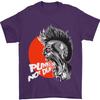 Punks Not Dead Koszulka Unisex Rockowa z Czaszką 100% Bawełna