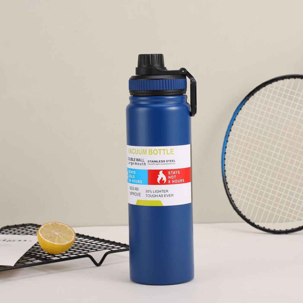Stainless Steel Thermal Cup 600ML 800ML 1000ML Thermos Bottle Keeps Cold and Heat Thermal Mug Sports Insulated Cup Vacuum Flask