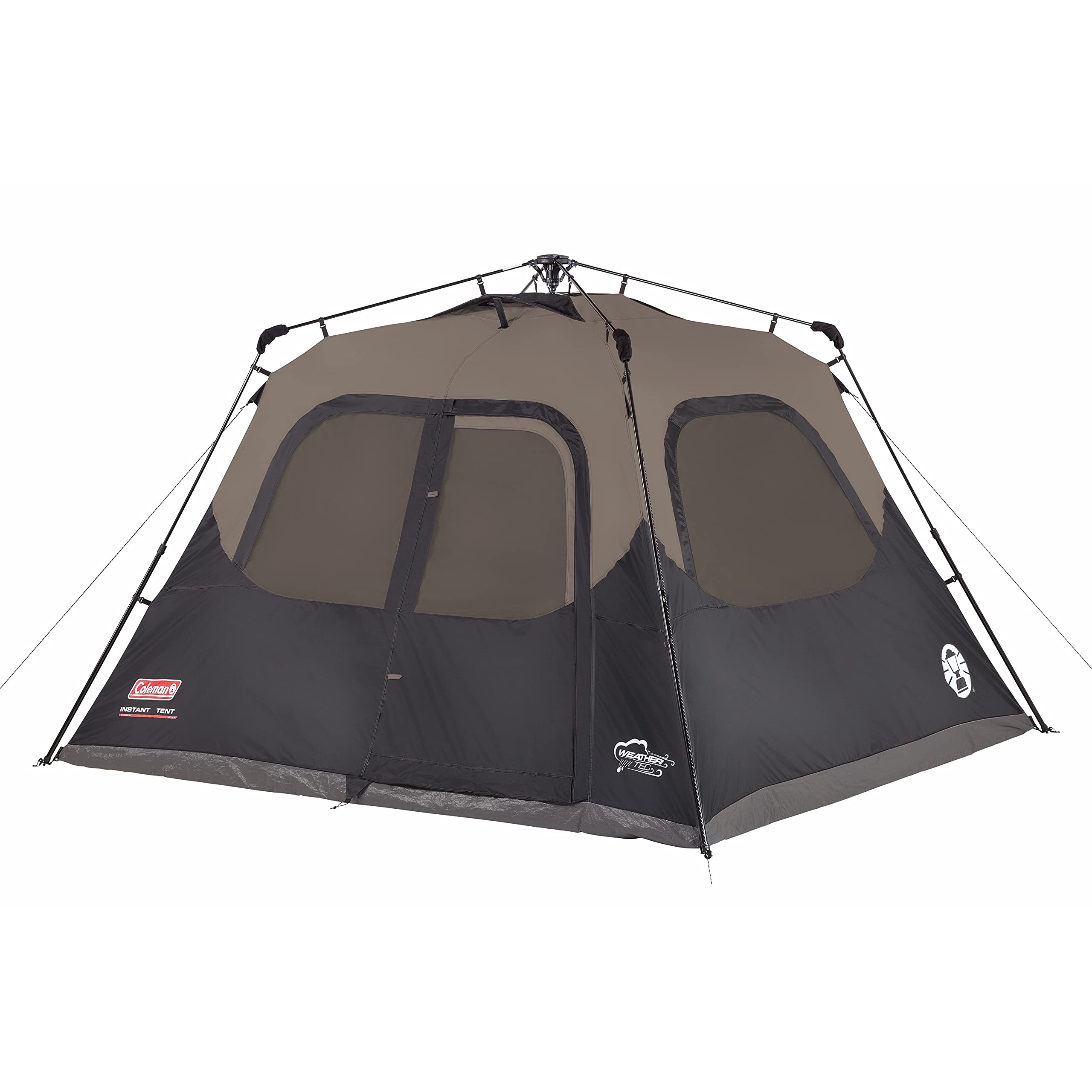 

Coleman Instant tent for 6 people, one-touch, easy assembly, can be installed in 1 minute, brown black [product]