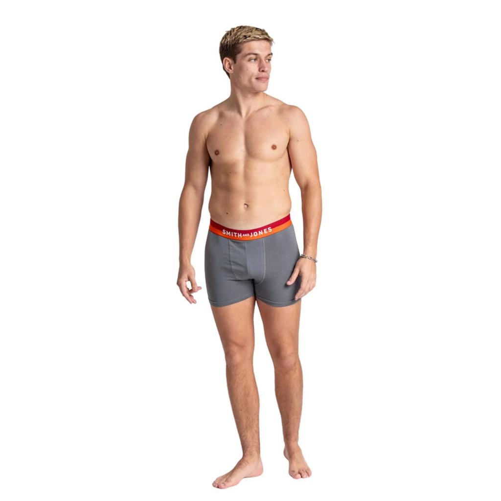 Smith & Jones Mens Wrenlow Boxer Shorts (Pack of 5)