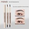 Novo Mist Color Eyebrow Pencil - Waterproof, Smudge-Proof, Clearly Defined Strands, No Sharpening Needed.