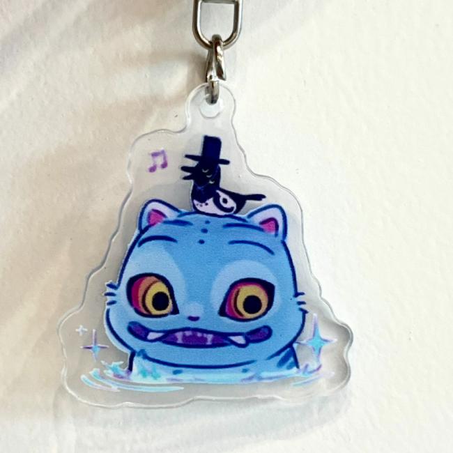 K-Pop Demon Hunters Keyring Set (Saja Boys Jinwoo · Baby · Derpy) 5Pcs
