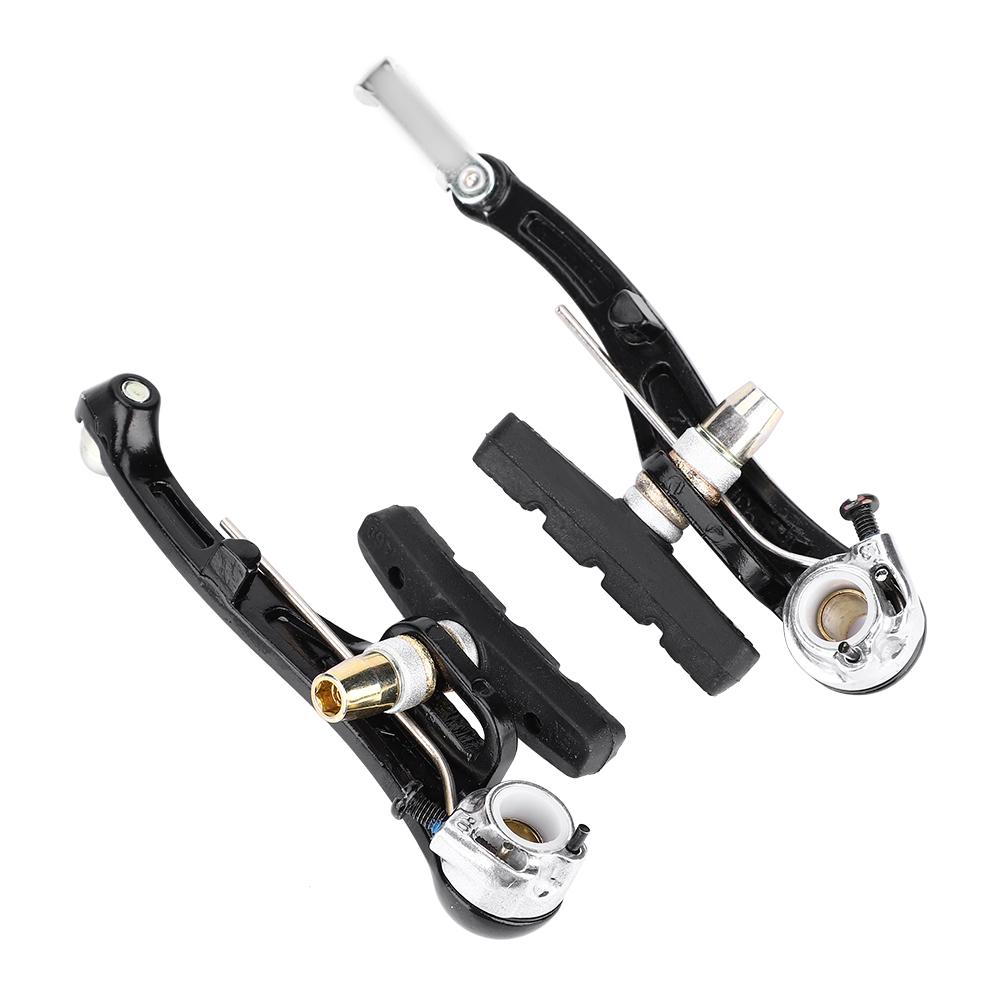 Bike V-Brake, 1 Pair V-Shaped Mountain Bike Double Mechanical Brake Set Repair Parts Accessories