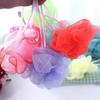 10 Pcs Color Random Bath Shower Soap Bubble Body Wash Exfoliate Puff Sponge Mesh Net Ball Bath Brushes Random Color Wholesale
