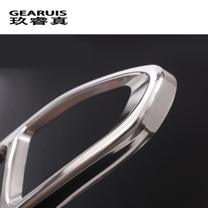 Car Styling Rline Tail Throat Exhaust Pipe For BMW 7 Series G11 G12 Car Exhaust Pipe Cover Sticker Muffler Tip Auto