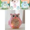 Owl Cartoon Silent Night Light With Talking Childrens Alarm Clock For Bedroom Decor