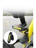 USB Rechargeable Bicycle Tail Light - Three-Color Flashing COB Brightness for Cycling Safety