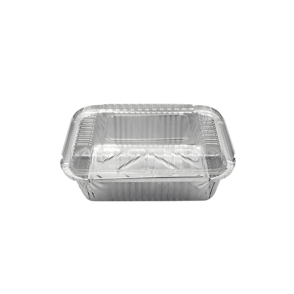 Rectangular Aluminum Foil Container Disposable Foil Tray for Cooking Baking Roasting and Food Storage Oven Safe