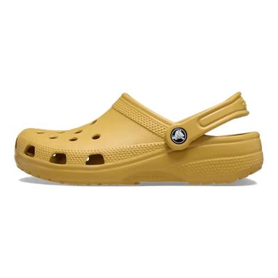 Zueco Clásico Zuecos Cómodos de Moda Calzado para Hombre Amarillo Dorado 10001-76A