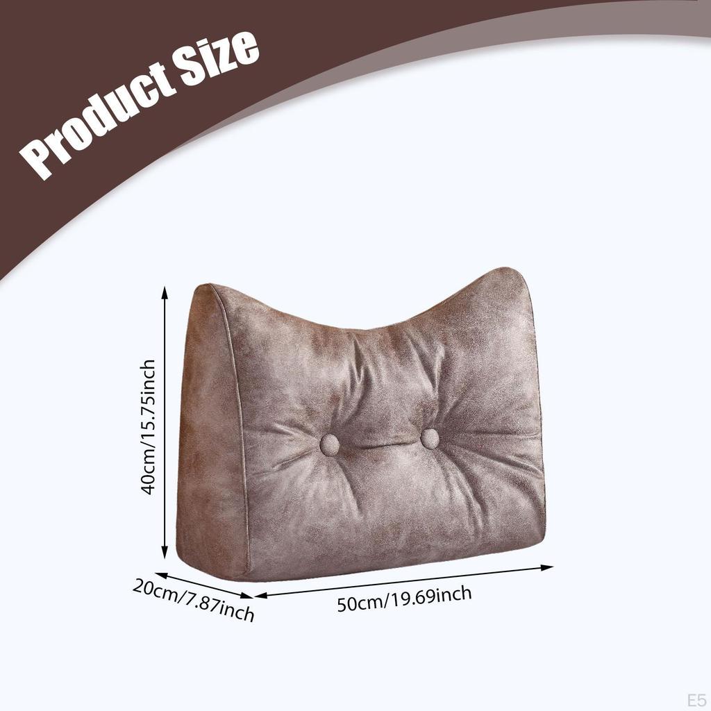 Rückenstützkissen Lesen Ergonomisch Multifunktionell Bequem Sofa Zuhause Bett Entspannen Taille