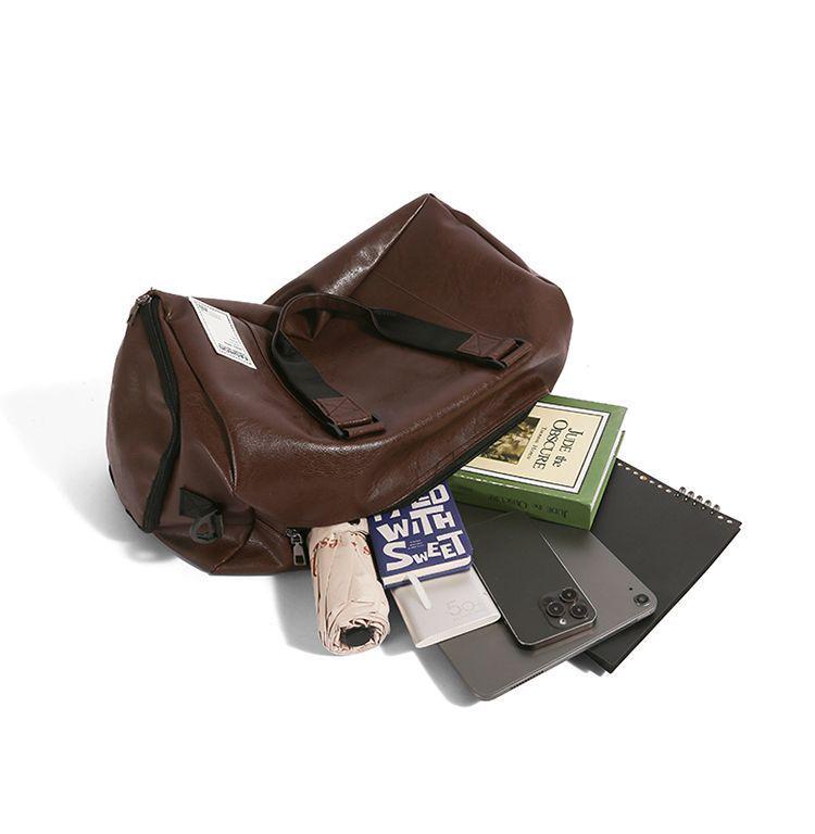 Large-Capacity Travel Duffel Bag with Shoe Compartment, Dry/Wet Separation, for Business, Gym, or Short Trips