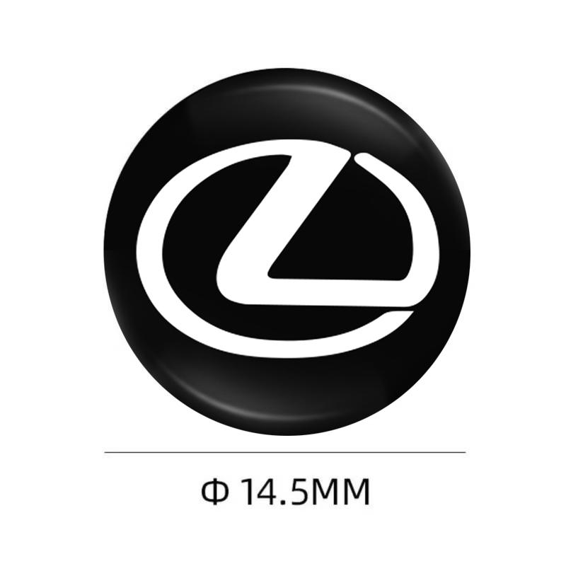2026 Horké interiérové samolepky 2/4 ks Samolepky na zámek dveří auta, klíčovou dírku, proti blokování, ochrana Pro Lexus IS250 IS200 CT200h GS300 LS4