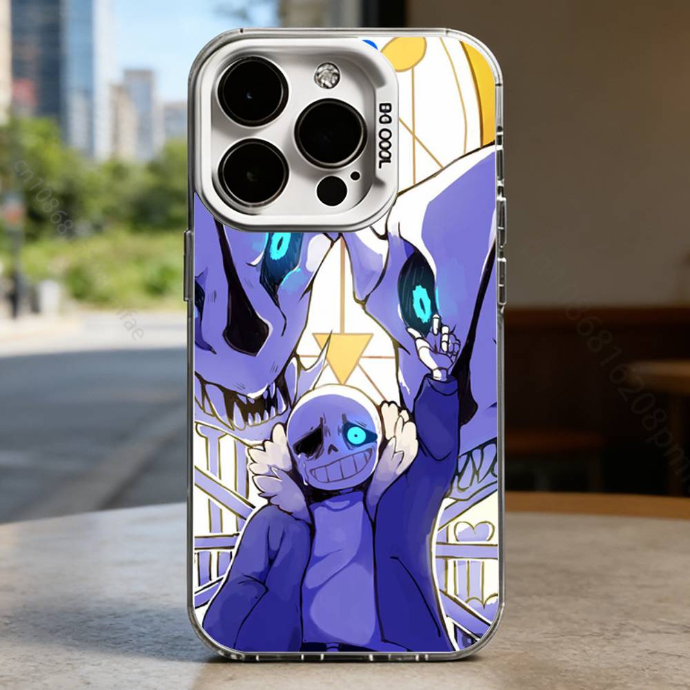 Game U-Undertale-es Case for iPhone17 16 15 14 13 12 11 Pro Max Plus Air 16E X XR XS Max Hard Shockproof Bumper Cover