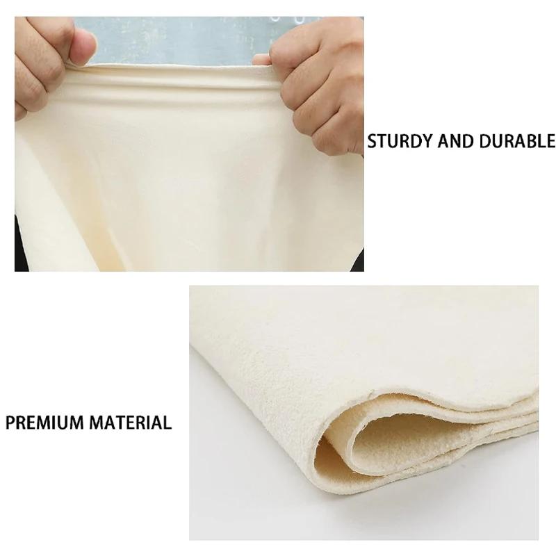 Car Cleaning Cloth Natural Chamois Leather Car Wash Super Absorbent Towel Auto Motorcycle Wash Care Quick Dry Wash Towel