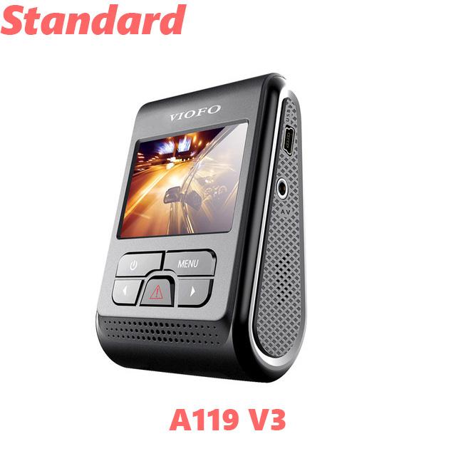 

VIOFO A119 V3 2K Car DVR Super Night Vision Quad HD Dash Cameras Parking Mode G-Sensor Rota Lens 2560 * 1600P Optional GPS CPL None