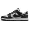 Dunk Low Chenille Swoosh - Black Grey Fog Men Sneakers Wolf-Grey Iron-Grey DQ7683-001