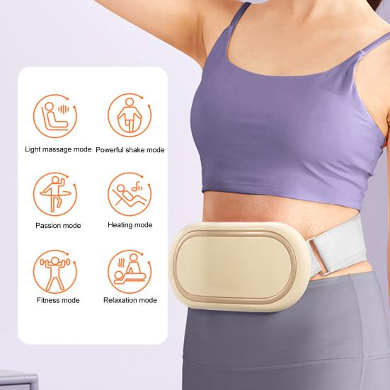 Abdominal Massager Wireless Electric Slimming Belt Adjustable 6 Vibration Massage
