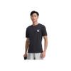Li Ning Wade Series Printed Sports Crew Neck Short Sleeve T-Shirt Men Tops Black AHSS031-1