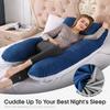 2025 New U-Shaped Extra Large Pregnancy & Adult Luxury Full-Body Maternity Sleep Pillow,Ideal for Side Sleepers