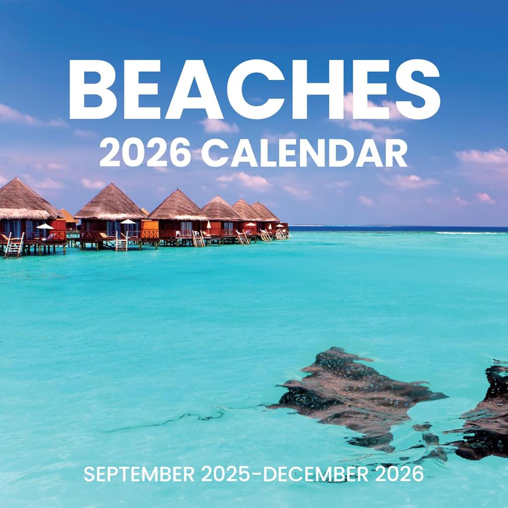 SUNEE 2026 Calendar for Wall, 2026 Large Wall calendar 12x12 Inches with 16 Months from September 2025 to December 2026, Thick Glossy Paper, 12" x