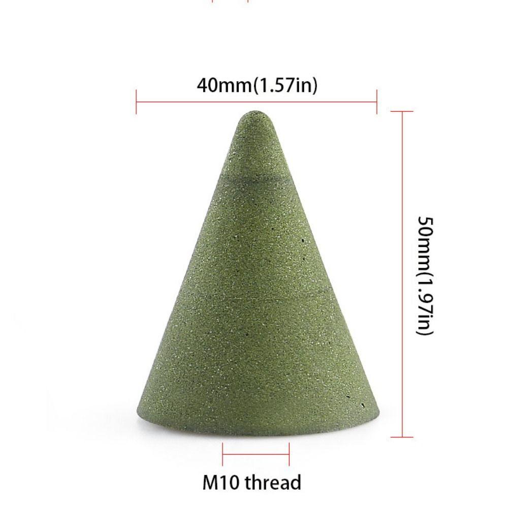Cone Shape Cone Shape Polishing Wheel 50/100/200 Grits Tile Trimming Tool Internal Hole