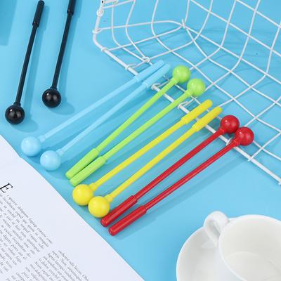 2Pcs Percussion Drum Sticks Schlägel Drumsticks Erwachsene Kinder Stick Mallet Kunststoff Instrument Kinder Spielzeug Zubehör