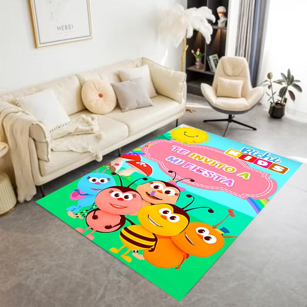Sunny Bunnies Forever Friends Carpet Design for Hallway Playrooms Bedrooms Game Room Antislip Carpet Office home decor Perfect Gift for Women/Men