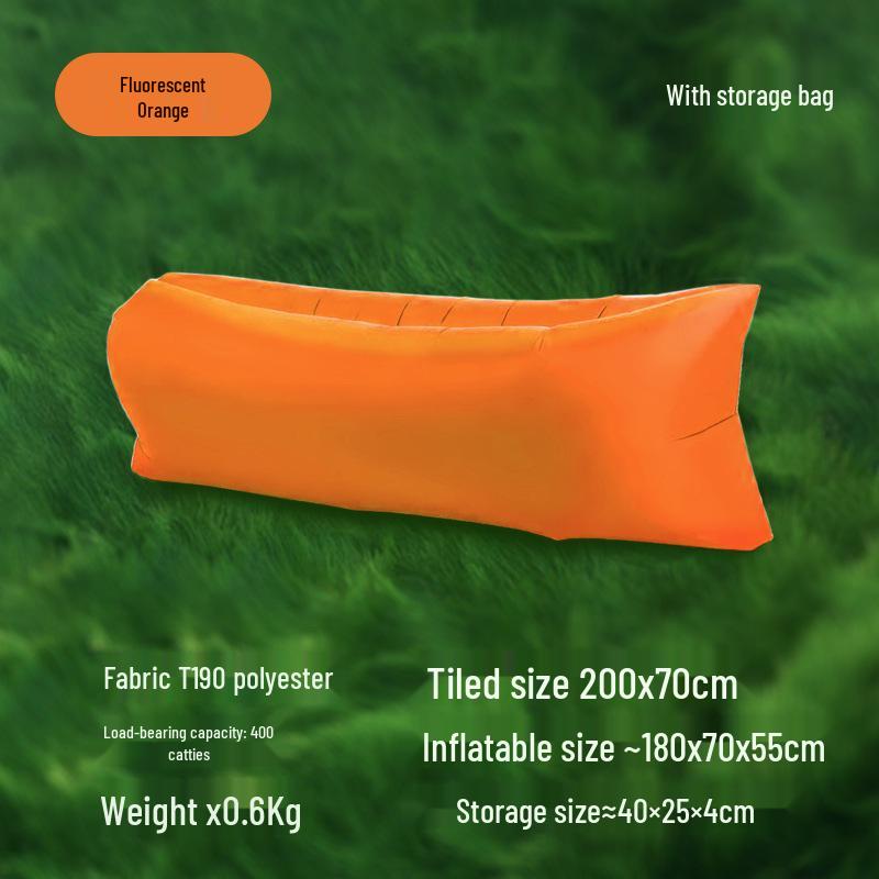 Portable Inflatable Sofa Bed for Outdoor Camping & Beach Lounging