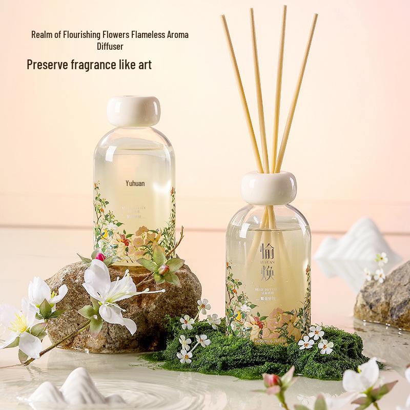 Artistic Realm Fireless Aroma Diffuser: Long-Lasting Indoor Air Freshener & Odor Remover, Perfect for Home and High-End Bathroom Décor.