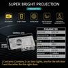 2PCS Car styling Door LED Decoration Wireless Welcome Light Logo For Opel Insignia 2009-2016 Sebring Lamp Ghost Shadow Lights