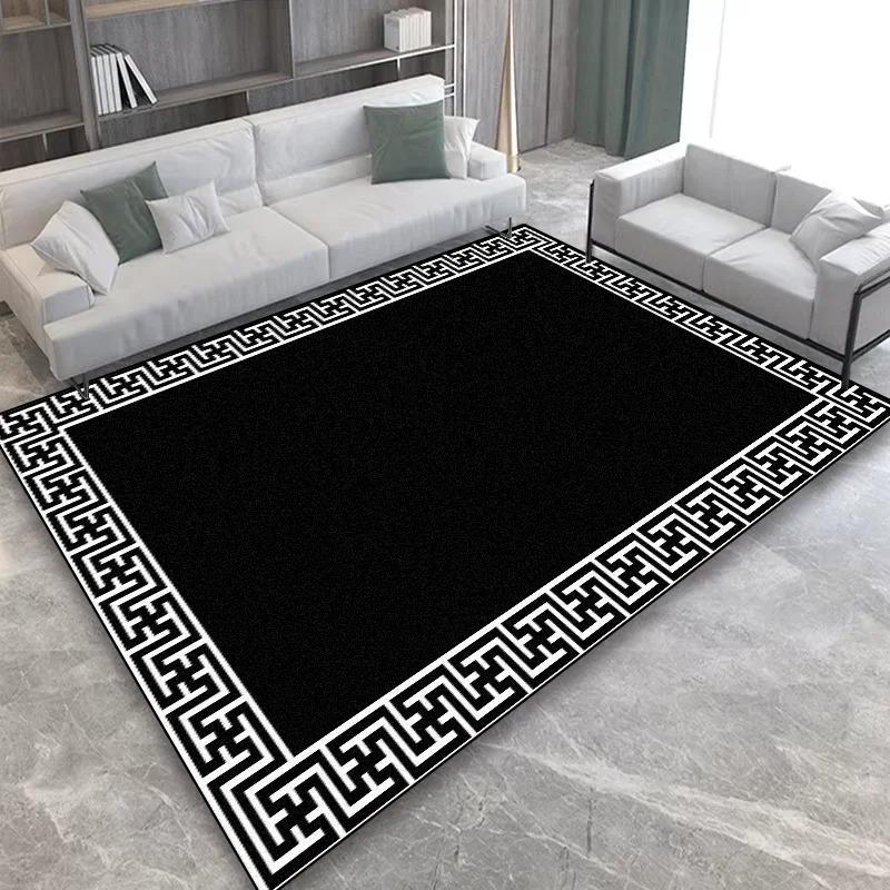 Nowoczesne Luksusowe Duże Dywany do Salonu Abstrakcyjna Dekoracja Dywan Domowy Dywany do Sypialni Dywany do Salonu Antypoślizgowa Mata pod Stoliki Kawowe