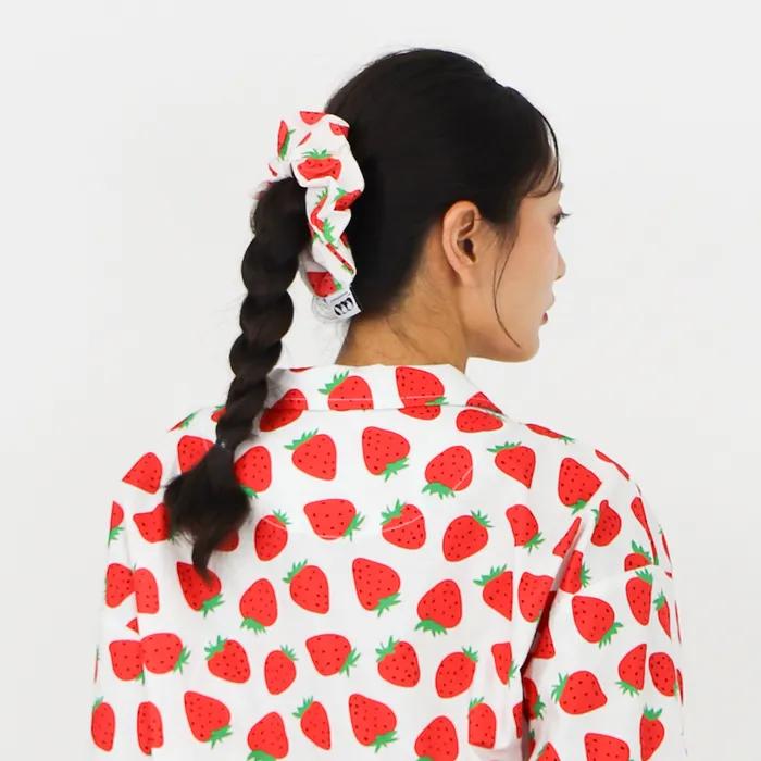 Strawberry Hair Scrunchie