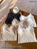 French Lace Ice Silk Camisole with Chest Pads - Elegant Back, Slimming Fit, Spring/Summer Style