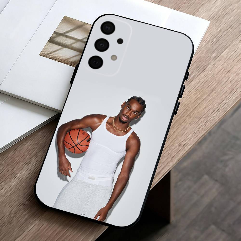 SGA B-Basketball G-Guard S-Sha Phone Case For Samsung Galaxy A73,A72,A71,A70,A53,A52,A51,Soft Silicone Black Cover