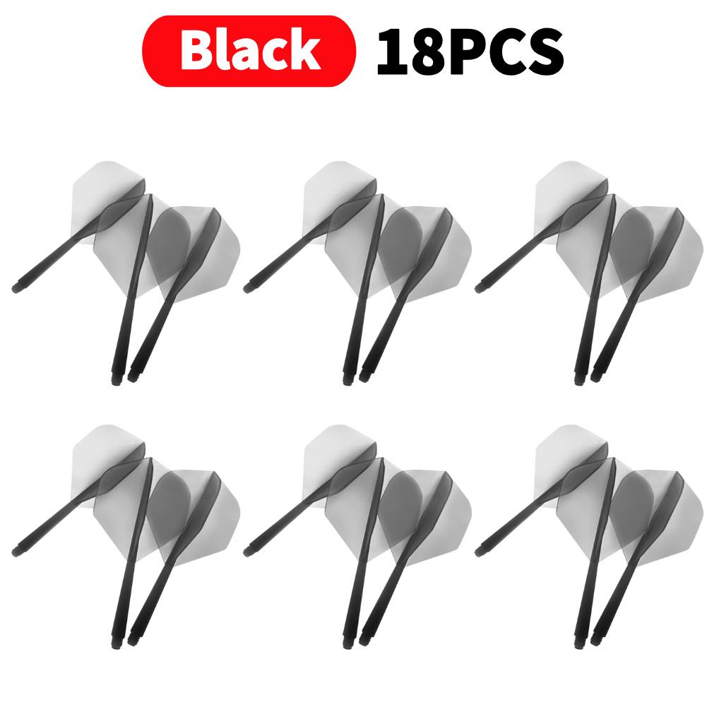 3-30Pcs 2BA Darts Tail Durable Anti-fall Darts Flights Transparent Plastic Darts Shafts Dart Throwing Entertainment Games