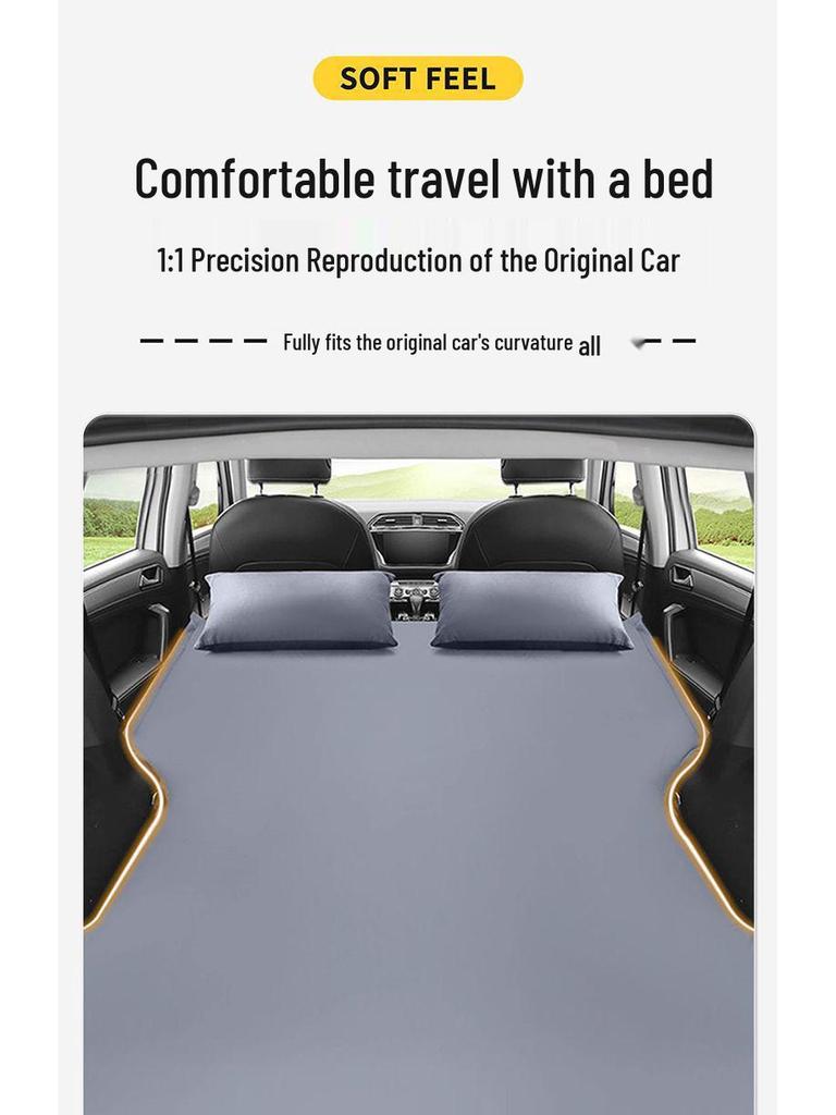 Toyota Corolla/RAV4 Trunk Air Mattress: Inflatable Sleeping Pad for Rear Seat Camping