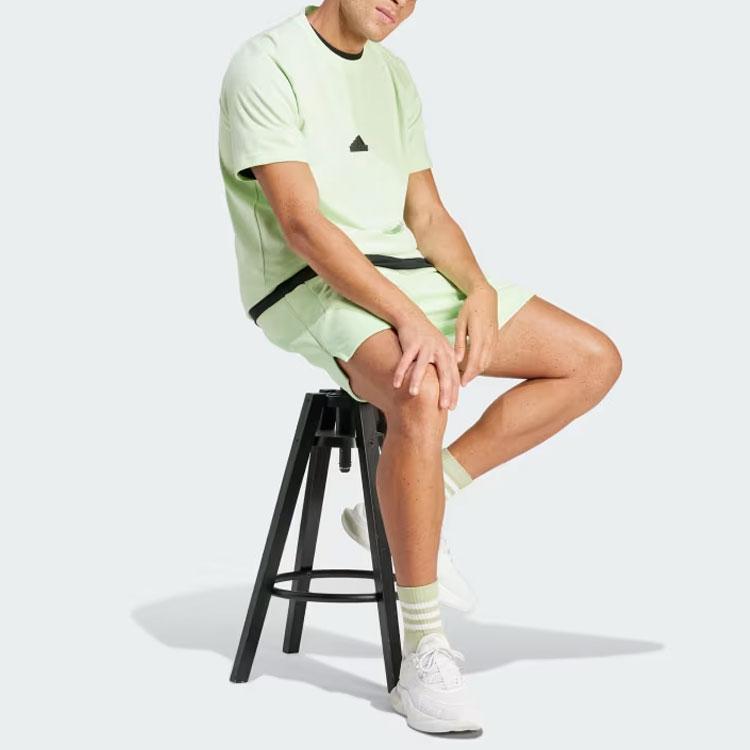 adidas ZNE. Shorts Premium Shorts Décontractés Homme Vert Clair IR5233