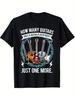 Guitar Player Needs More Guitars Humor Graphic T-shirt