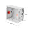 86*83mm Wall switch Socket Electrical installation Box Inside Box For 86 Type Switches And Sockets Wiring Back Box